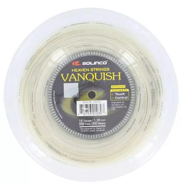 Vanquish 16G 1.30MM Reel Tennis String