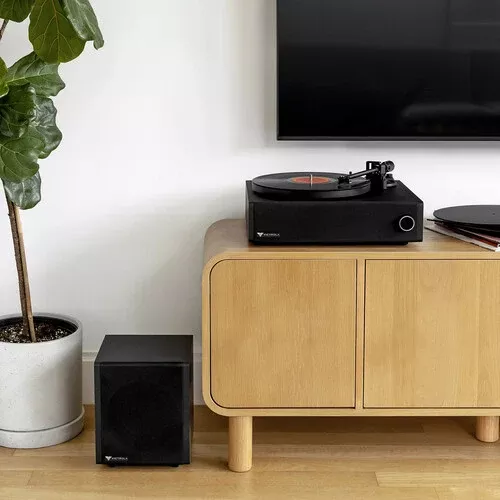Victrola Premiere V1 Bluetooth Wireless Record Player Music System - Wireless Subwoofer