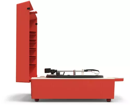 Victrola Re-Spin Sustainable Suitcase Record Player - Red