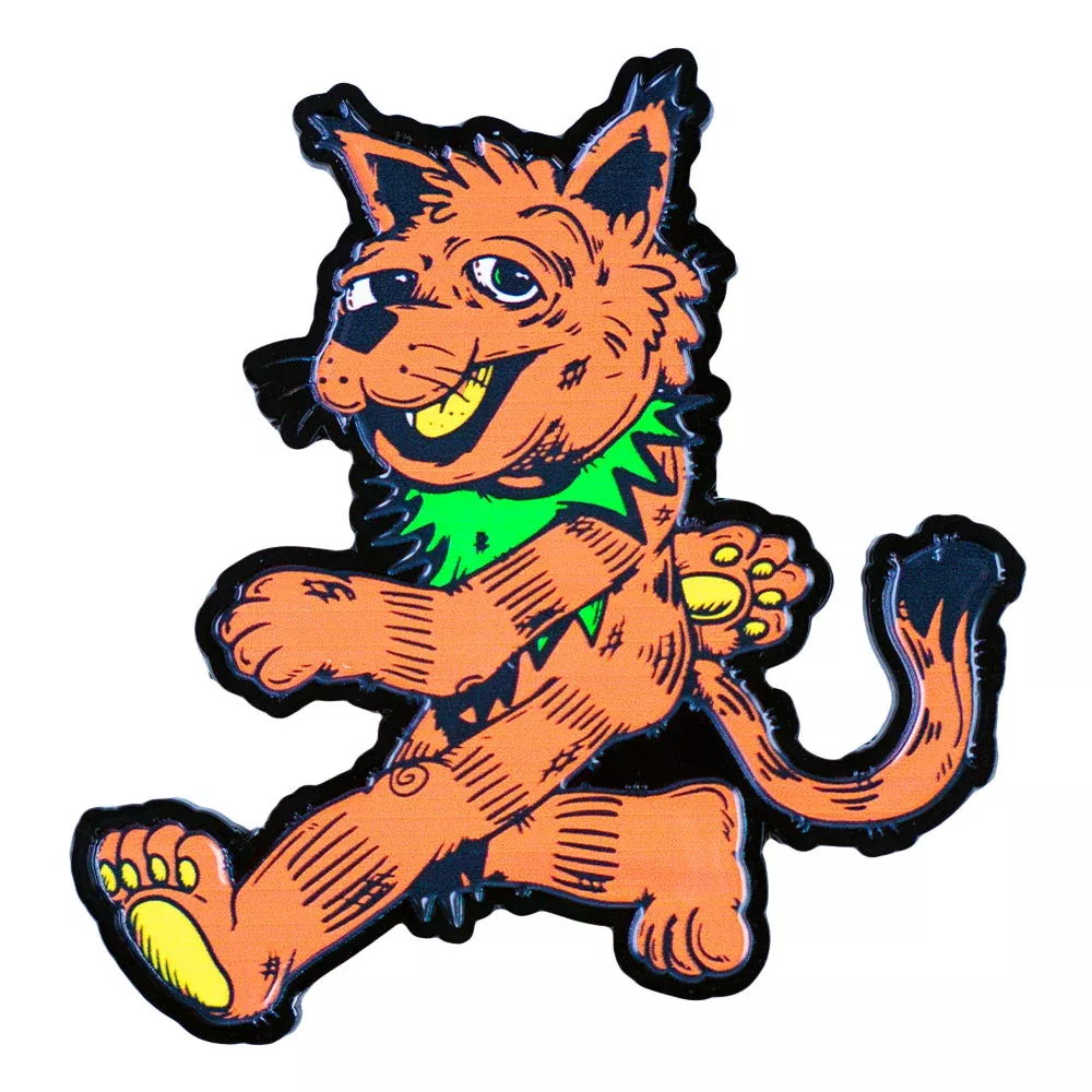 Vincent Gordon Dead Cats Orange Cat Pin
