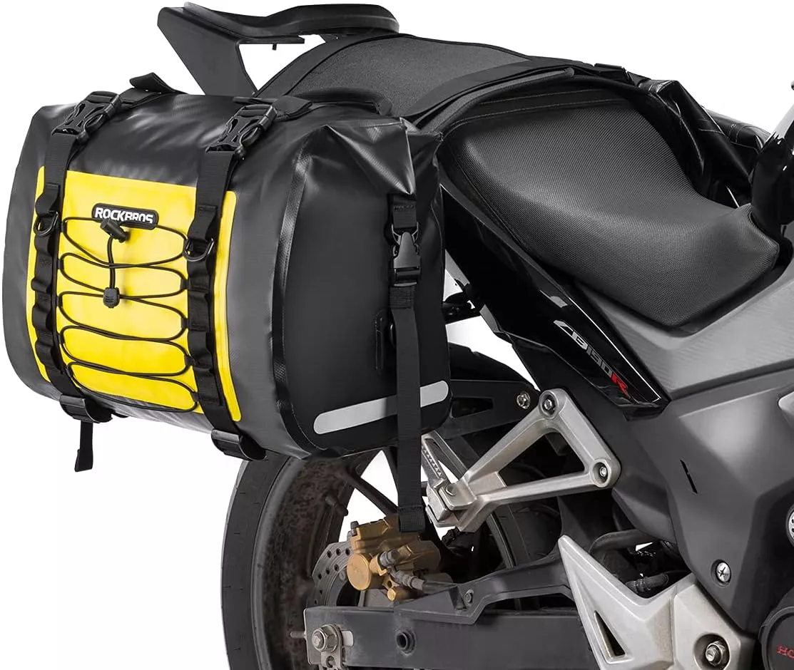 Waterproof Motorcycle Saddle Bags Durable Removable 60L(Pair)