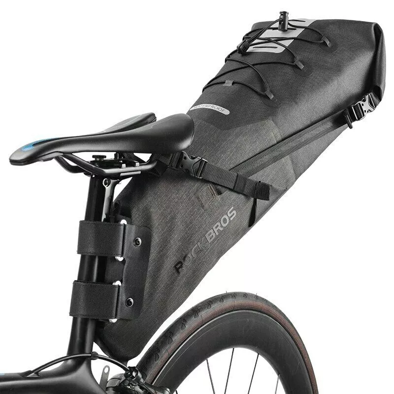 Waterproof Reflective Large Capacity Saddle Bag(up to 14L)