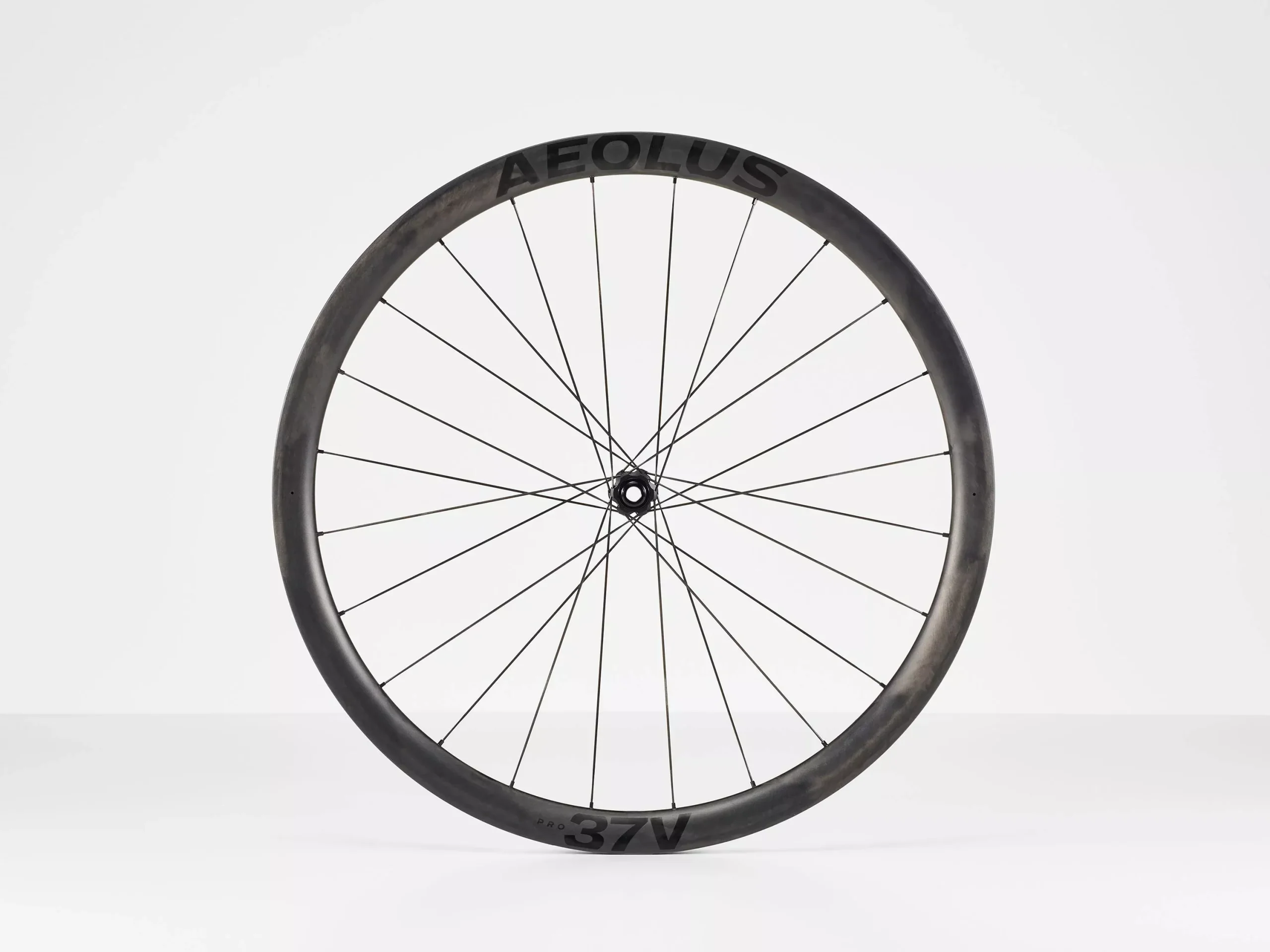 Wheel Front Bontrager Aeolus Pro 37V Disc TLR 12T Black