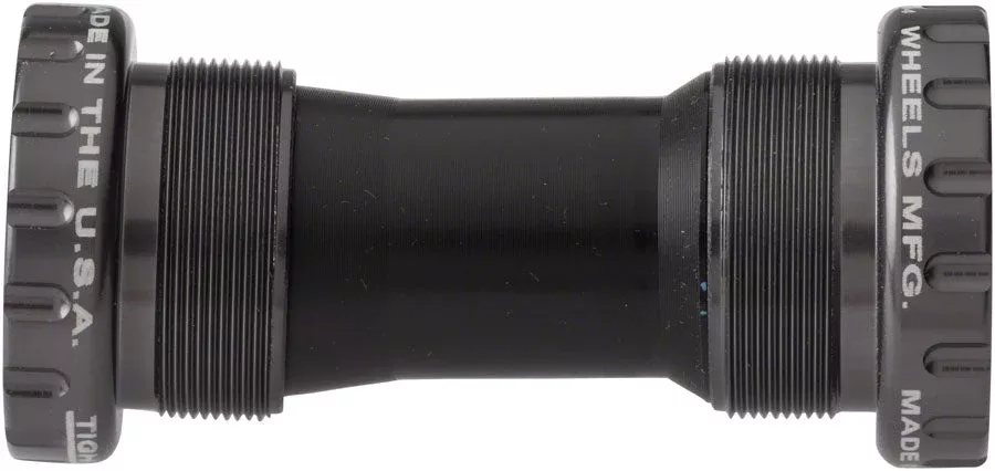 Wheels Manufacturing BSA Bottom Bracket - Shimano MTB ABEC-3 Bearings Gray Cups