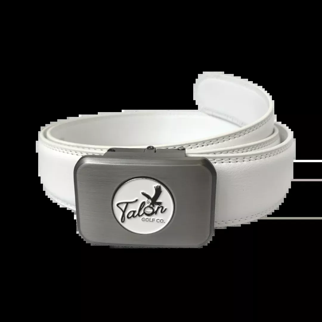 White Eagle Leather Belt w/ Magnetic Ball Marker