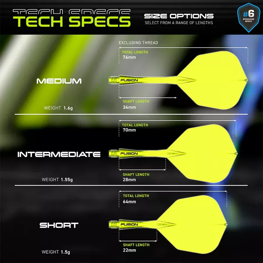 Winmau Fusion Integrated Flight and Shaft System