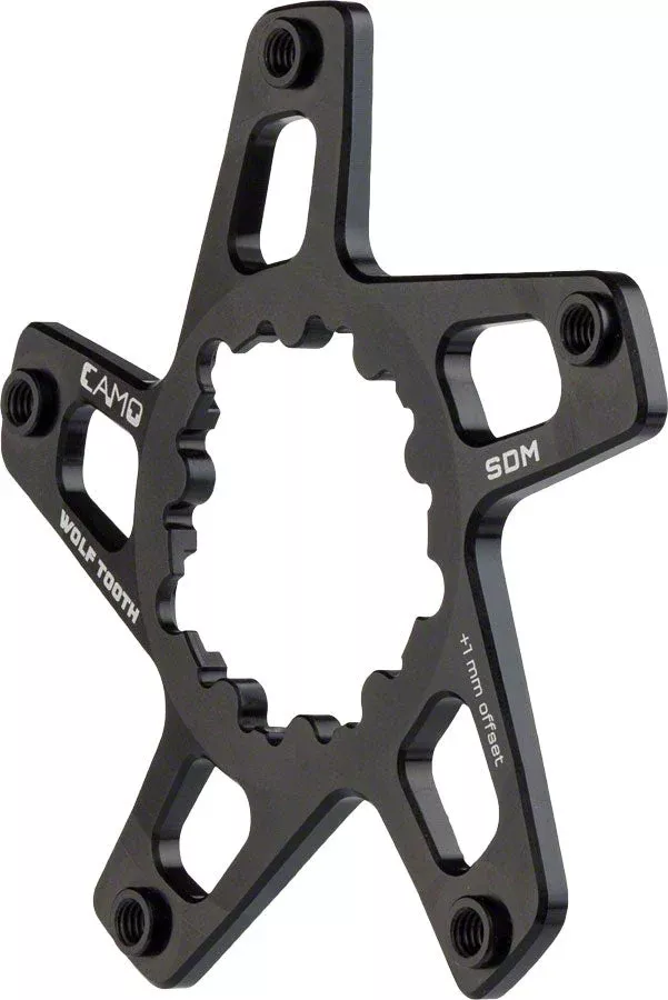 Wolf Tooth CAMO SRAM Direct Mount Reverse Dish Spider - P2 58mm Chainline/+4mm Offset