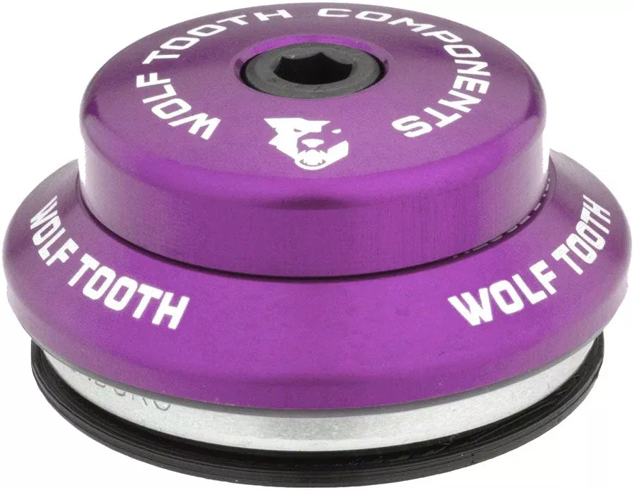 Wolf Tooth Premium Headset - IS41/28.6 Upper 7mm Stack Ultraviolet Purple