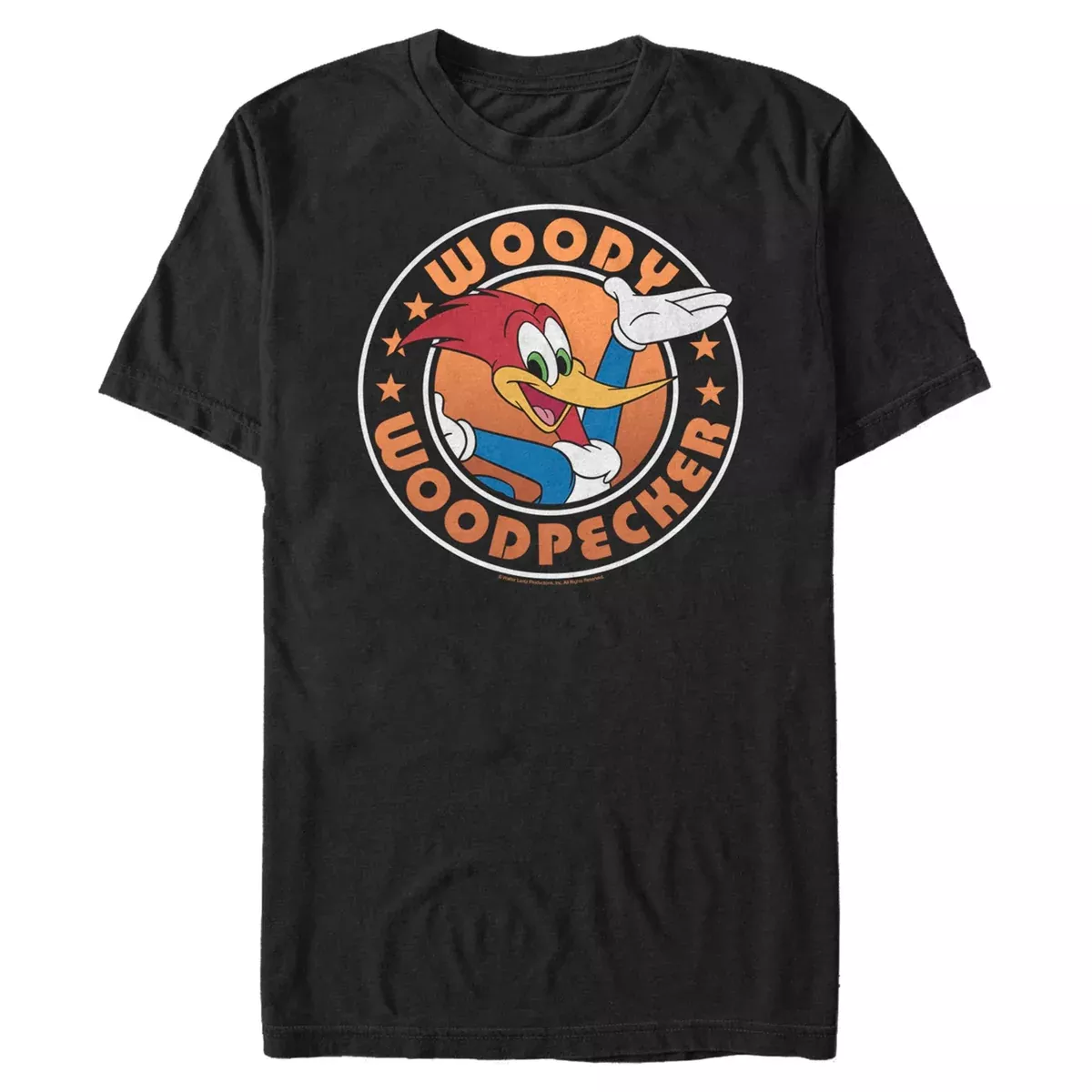 Woody Woodpecker - Circular Stamp