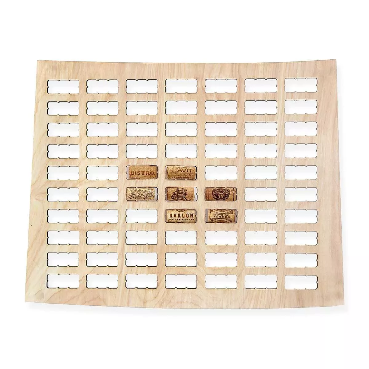 Wyoming Wine Cork Map
