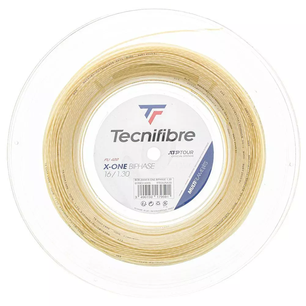 X-One Biphase Tennis String Reel Natural