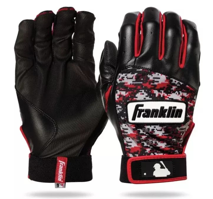 YOUTH - Franklin Digitek Batting GloveRed-Camo