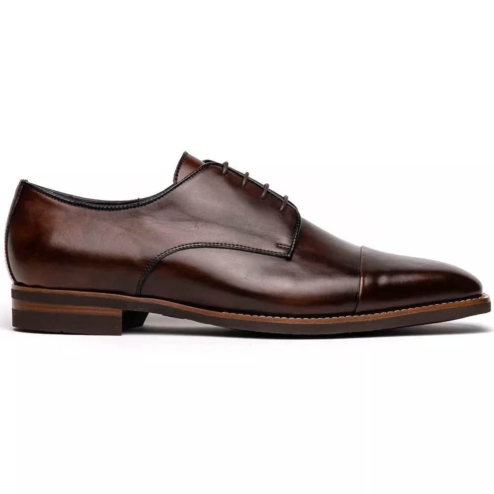 Zelli Enzo Cap Toe Shoes Chestnut (25-550-CST)