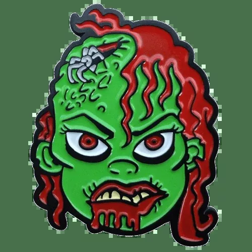 Zombie (Green) Ball Marker & Hat Clip by ReadyGOLF